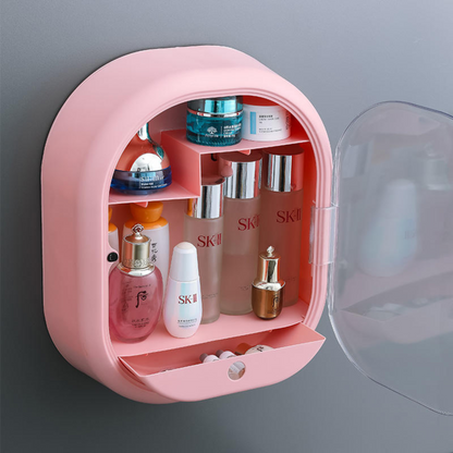 Organizador de Maquillaje y Cosméticos Adhesivo para Baño