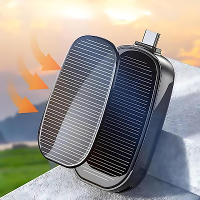 SolarKey™ Llavero cargador solar